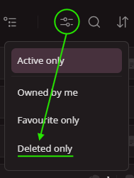Docs-filter-show-deleted-space.png